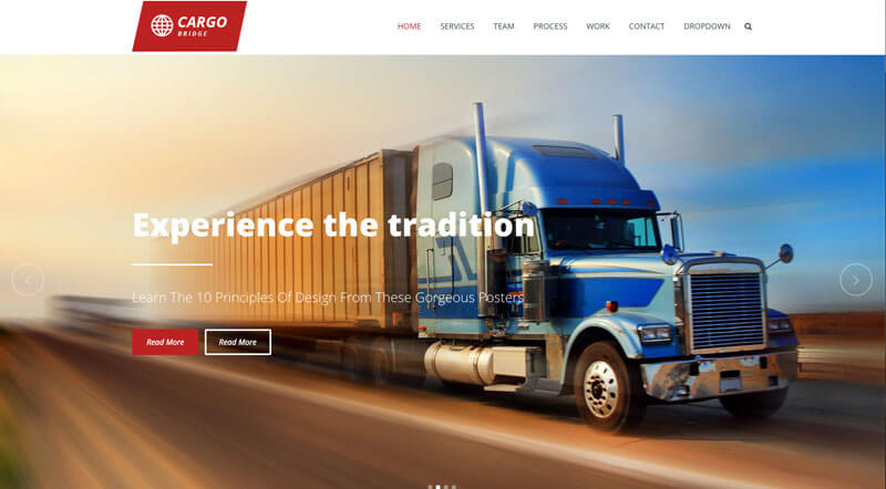 Diseno web para industrias - Bridge - Cargo