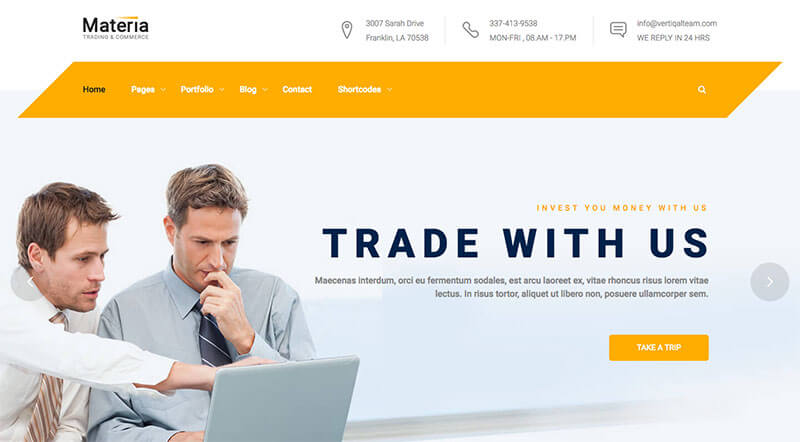 Diseno web para industrias - Materia Trade