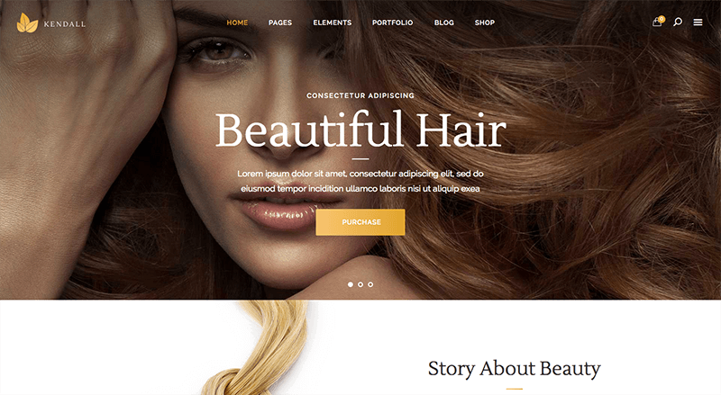 Diseno web para peluquerias Kendall